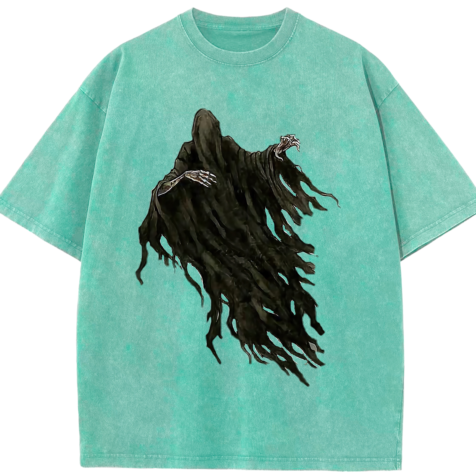 （画像用） Harry Potter ハリー・ポッターシリーズ 綿100% ヴィンテージ風 半袖Tシャツ（フロントプリント）